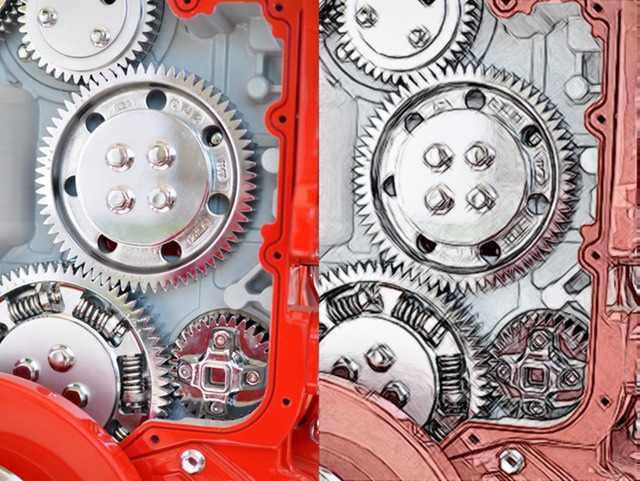 Cummins Diesel Engine Cutaway 3